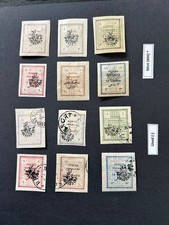 Middle East Stamps,, 1906, MH and Used Issues