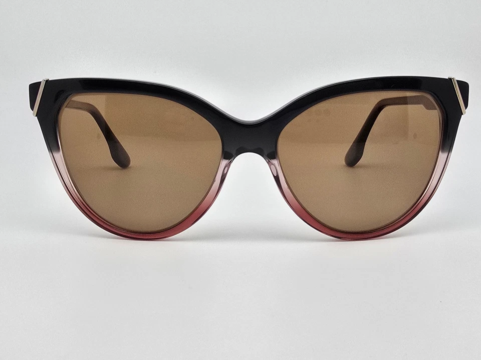 Очки солнцезащитные Victoria Beckham VB641S 039 серая розовая оправа поляризованные коричневые линзы 57 мм - Изображение 2 из 4