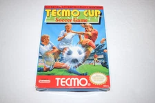 Tecmo Cup Soccer Nintendo NES Video Game Box w/ Cartridge