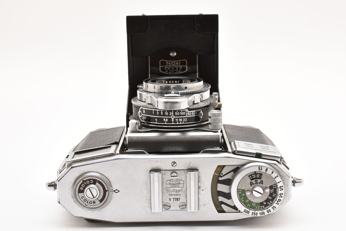 READ]Zeiss Ikon Contessa 35mm Film Camera Tessar 45mm F2.8 Lens