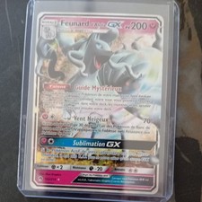 Carte Pokémon Feunard d'Alola GX 132/214 SL8 Soleil Lune Tonnerre Perdu FR NEUF