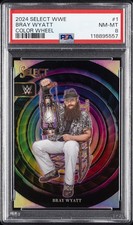 2024 PANINI SELECT WWE COLOR WHEEL #1 BRAY WYATT PSA 8
