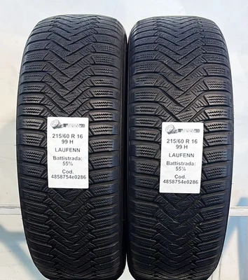 PNEUS USAGÉS PIÈCES 2 LAUFENN I FIT 215/60 R16 99H INVERNALI - Photo 1/4