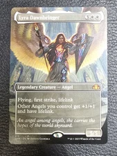 Lyra Dawnbringer (Borderless) Dominaria Remastered Regular MTG NM Magic Card