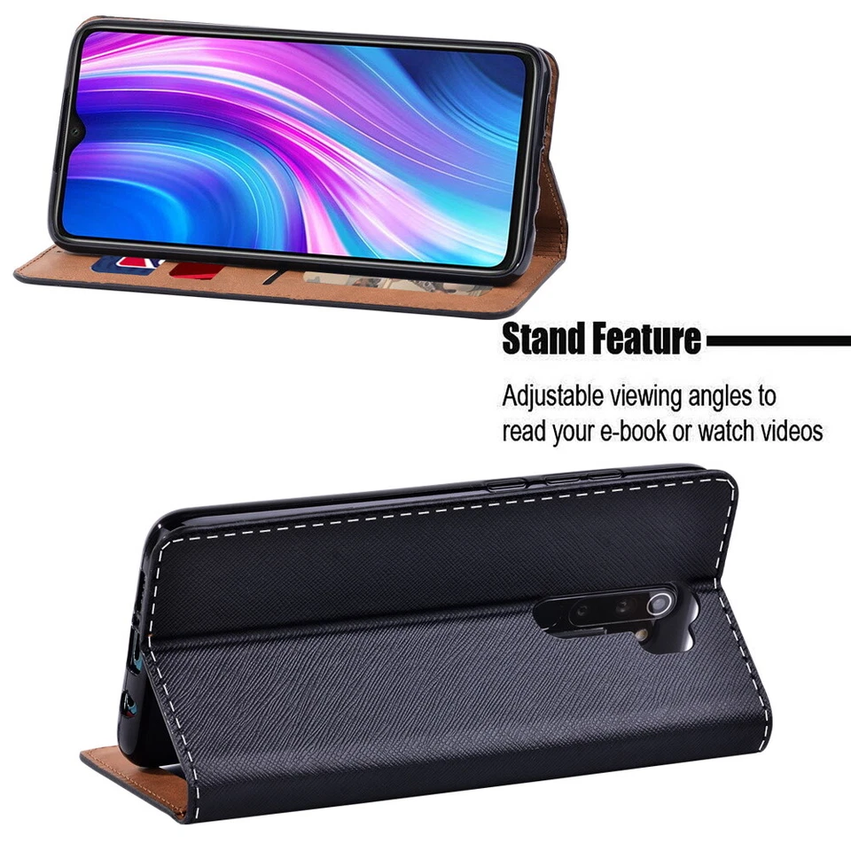 Printed Colorful Pattern PU Leather Wallet Cover Case For Huawei Honor X6C - Image 3 of 4