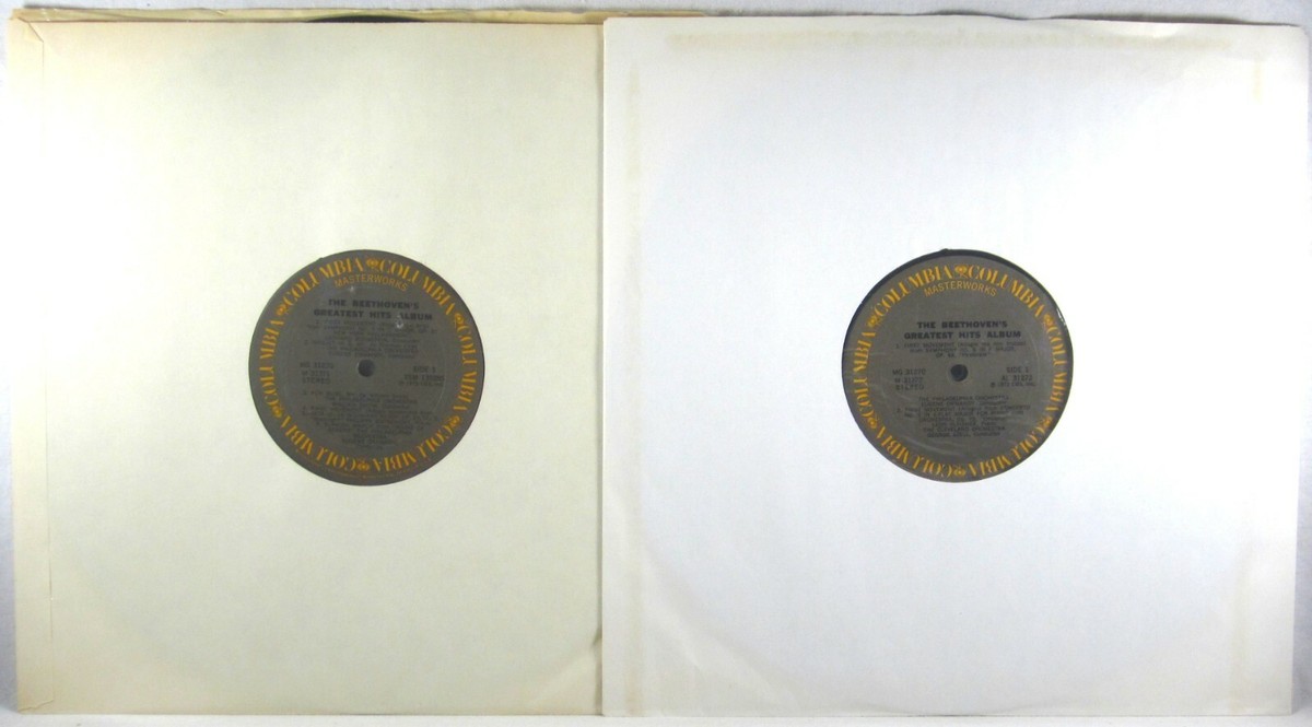 2 LPs COLUMBIA MASTERWORKS 1972 Beethoven Greatest Hits SZELL