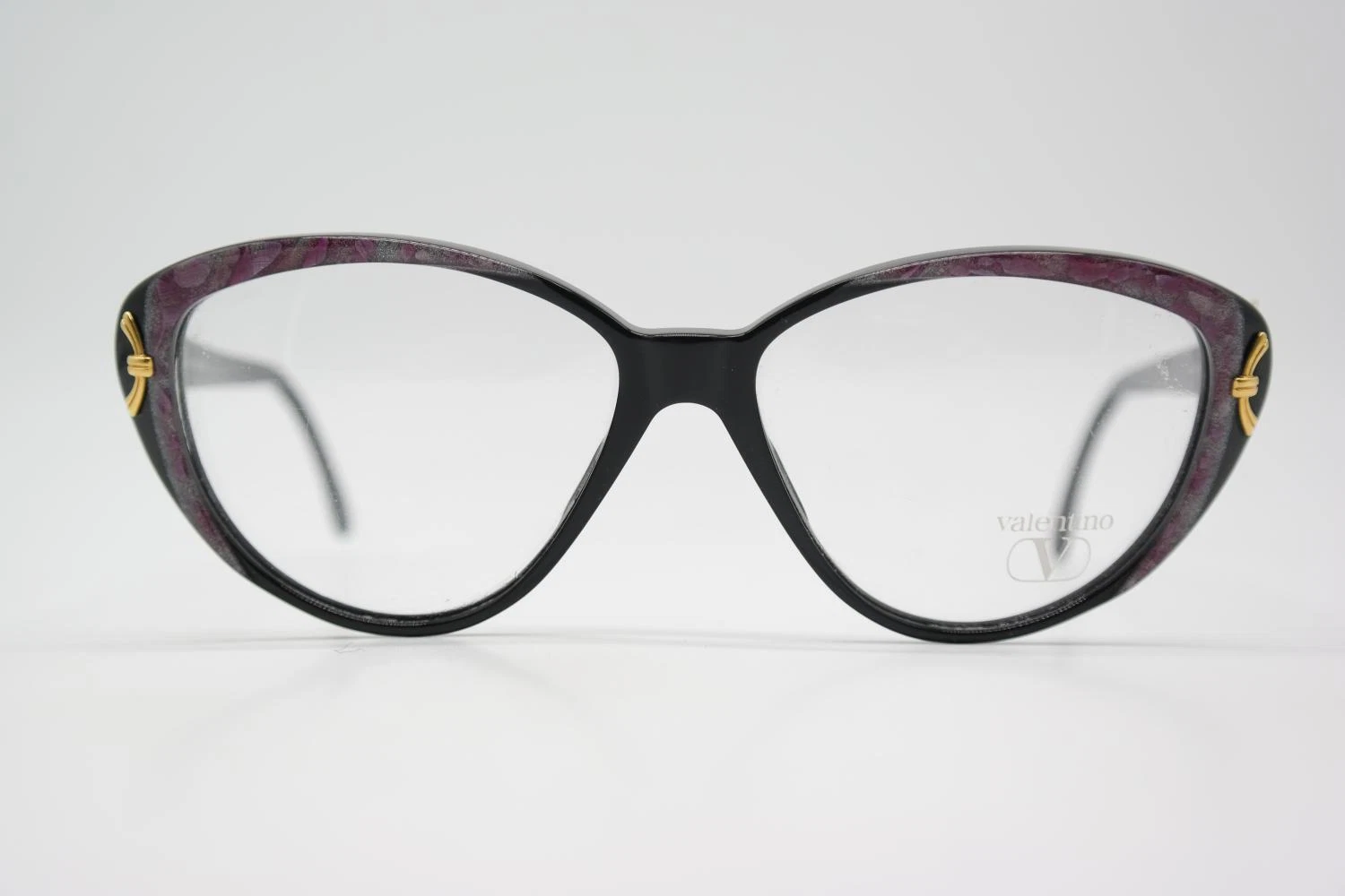 Vintage Glasses Valentino V 149 133 Multicoloured Black G Oval Frames