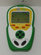 2006 Excalibur Fox Sports Golf Electronic Handheld Game Green Yellow