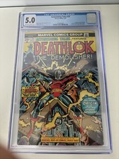 Astonishing Tales #25 1974 CGC 5.0 BIG KEY:1ST Deathlok! 1st Perez Work!