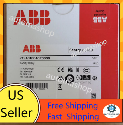 1pcs ABB Safety Relay Sentry BSR10 24VDC 2TLA010040R0000 Fast Shipping