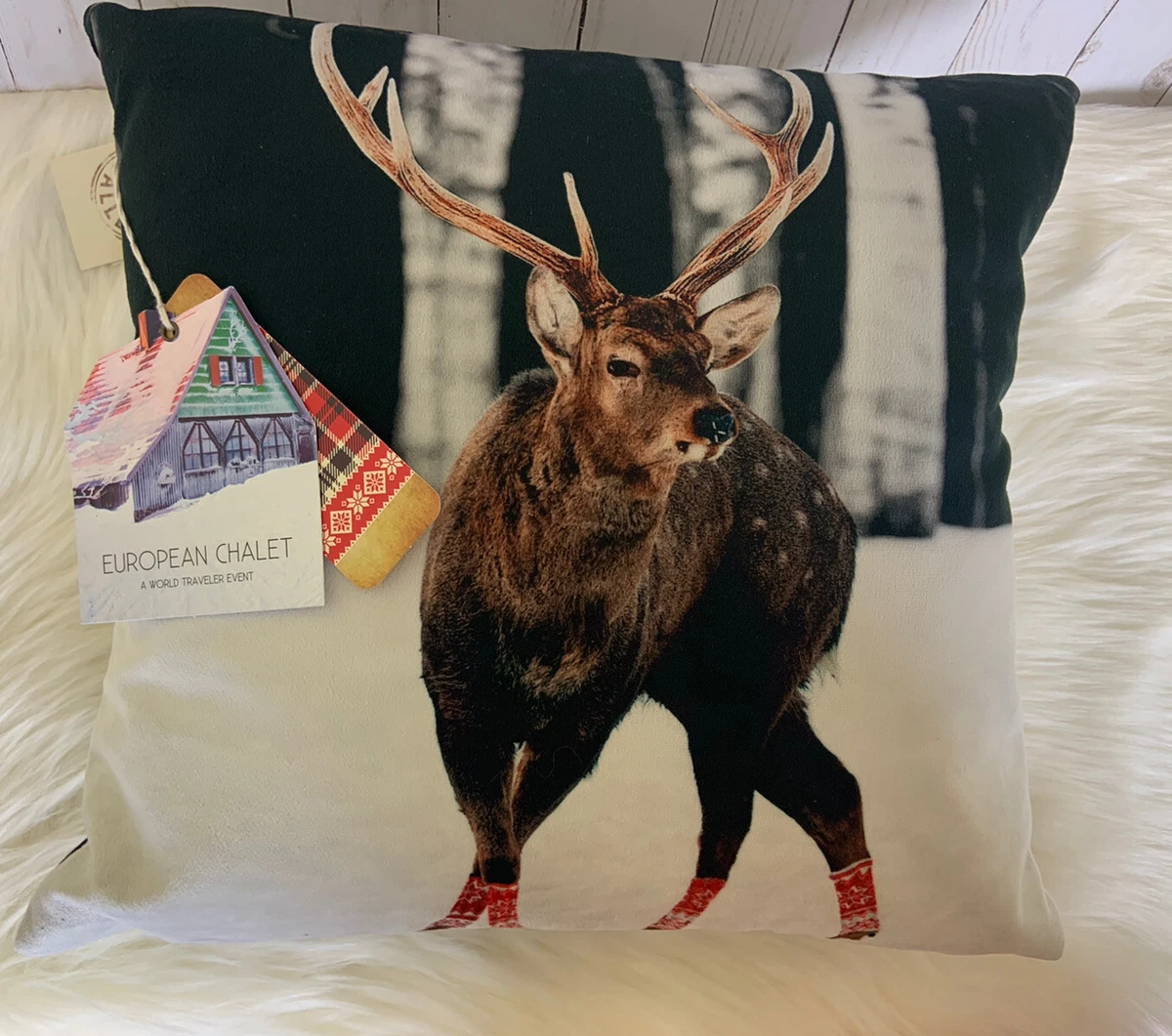 Antler pillow top