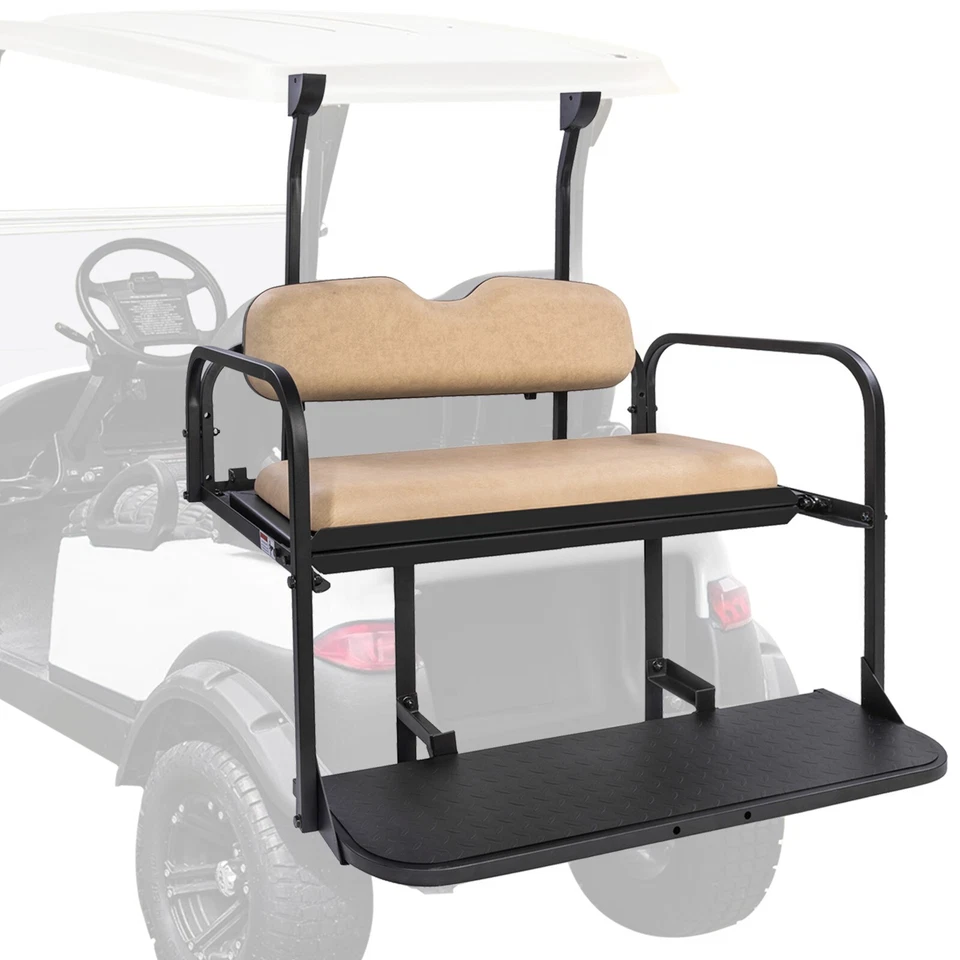 VPAHub Club Car Precedent Tempo Flip Folding Beige Seat Kit - Image 2 of 4