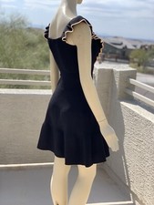 Irregular Sandro Sleeveless Ruffled Strappy Dress