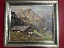 Antik Ölgemälde Original W.Krause handsigniert