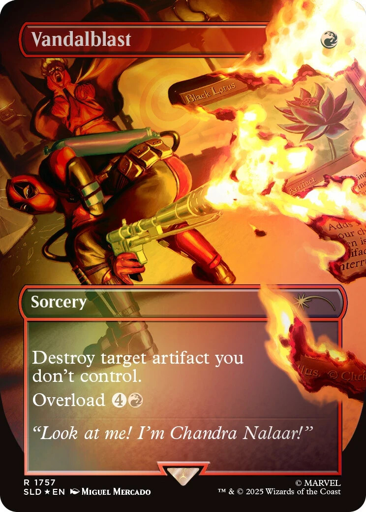 新品MTG Secret Lair Marvel’s Deadpool Foil Amazon.com: Magic the Gathering Secret Lair x Marvel's