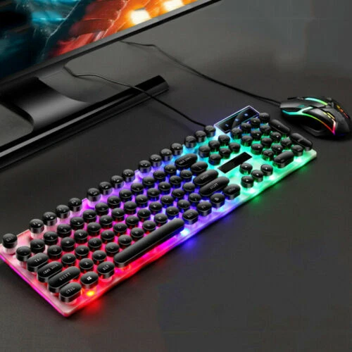 Illuminated Computer Ergonomic Keyboards & Keypads