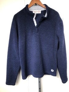 navy blue fuzzy jacket