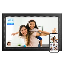 15.6 Inch WiFi Smart Digital Picture Frame Full HD Touchscreen 32GB Support APP