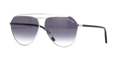 Tom Ford BINX FT 0681 Silver Black/Grey Shaded (16B 