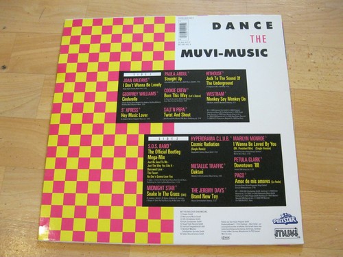 LP Dance The Muvi Music Joan Orleans Paula Abdul Paco Vinyl Polystar 840 442-1 - Bild 2 von 2