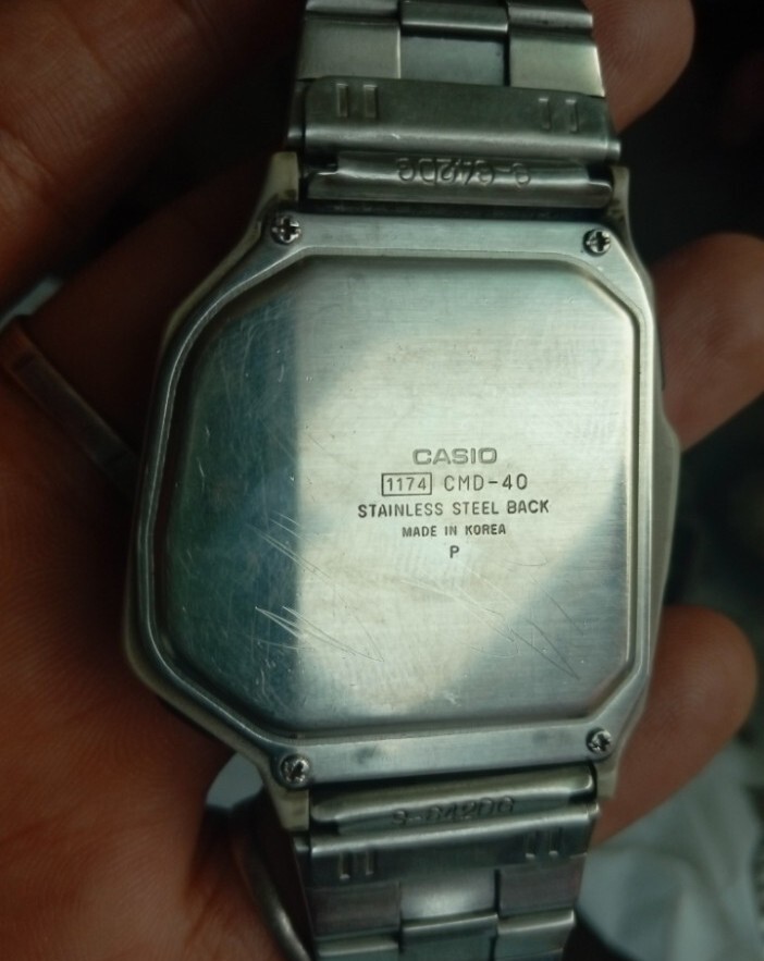 Vintage Casio Remote Control Watch Japan Made. Module CMD 40/1174 eBay