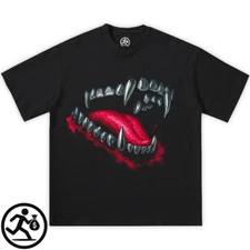 Hard Dog Bite Tee, unisex, y2k, fashion, dog shirts, opium, streetwear shirts