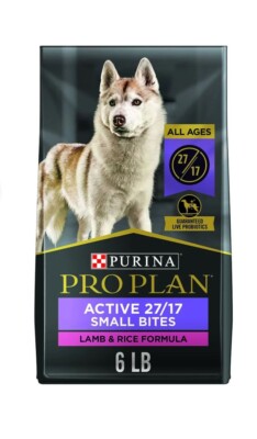 PURINA PRO PLAN Sport Small Bites All Life Stages High-Protein Lamb & Rice 6LB