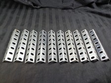 Gilbert Erector MO - 3" ANGLE GIRDER: 1951-62 CADMIUM PLATED Lot 10 Shiny LOT