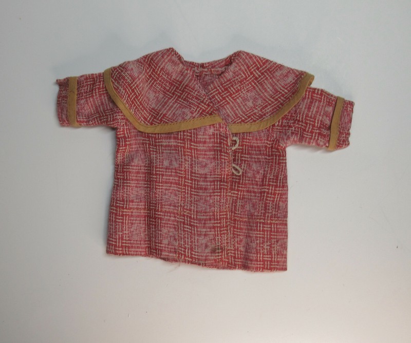Vintage Doll Suit Jacket Top Medium Size Female Doll Clothes Clone or Home Made