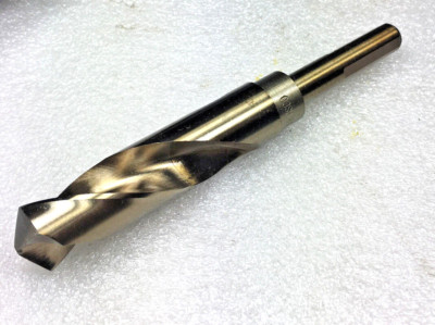 1PC M35 Cobalt 43/64 X 1/2 Shank Silver & Deming Drill Bit  S&D Machinist