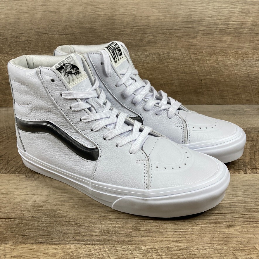VANS Sk8-Hi Xl Big Mood White Leather Reflective Hologram VANS Sk8-Hi Xl Big Mood White Leather Reflective Hologram