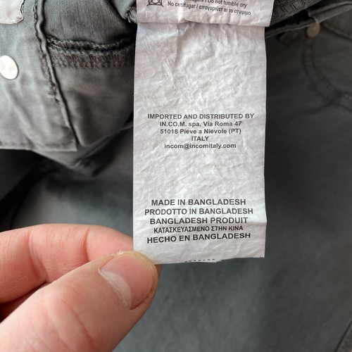 U.S. POLO ASSN Women Grey Skinny Fit Jeggings Trousers W27 L34 - Picture 10 of 14