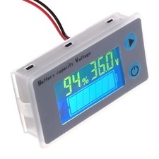 Battery Monitor 12V 24V 36V 48V Digital Battery Capacity Tester Percentage Le...