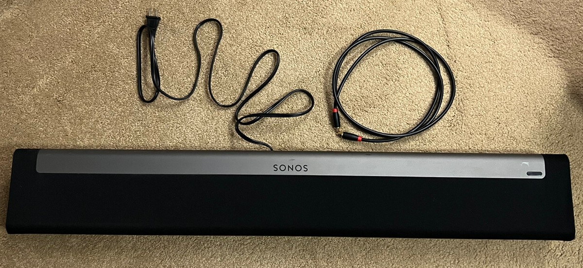 Sonos Playbar Sound Bar With Power Cord & Optical Audio Sonos Playbar Sound Bar With Power Cord & Optical Audio
