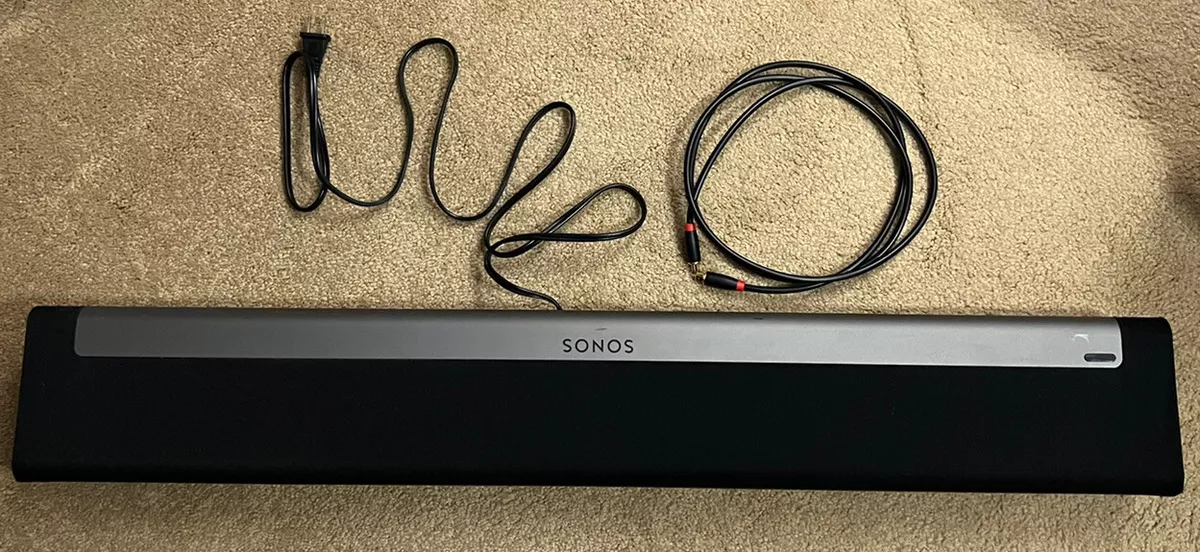 Sonos Playbar Sound Bar With Cord &amp; Optical Cable |