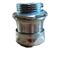 Halex 62310B1 Inch Steel Compression Connector. Box Of 10