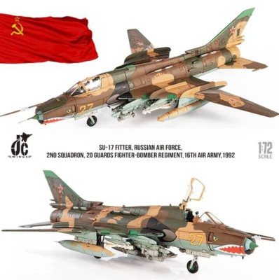 Sukhoi Su-17M4 Fitter-K Russian Fighter Bomber, JC Wings 1/72 JCW