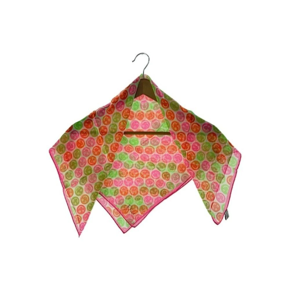Christian Dior Foulard Carré en Soie 26x27 pouces Soie Multicolore 04908a