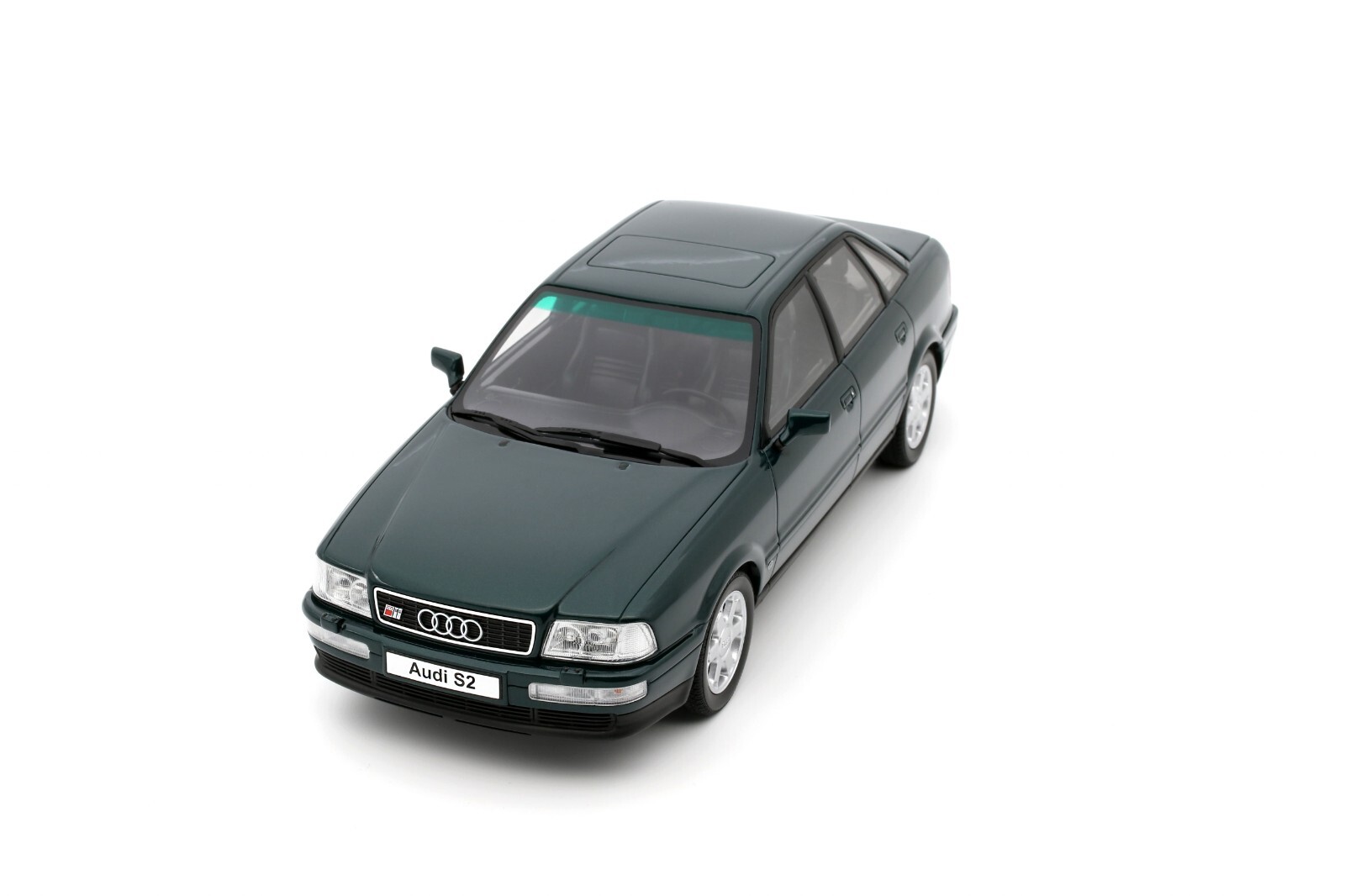 Cadeau idéal collectionneur Audi S2 Sedan green 1993 miniature 1/18 OttO OT1101