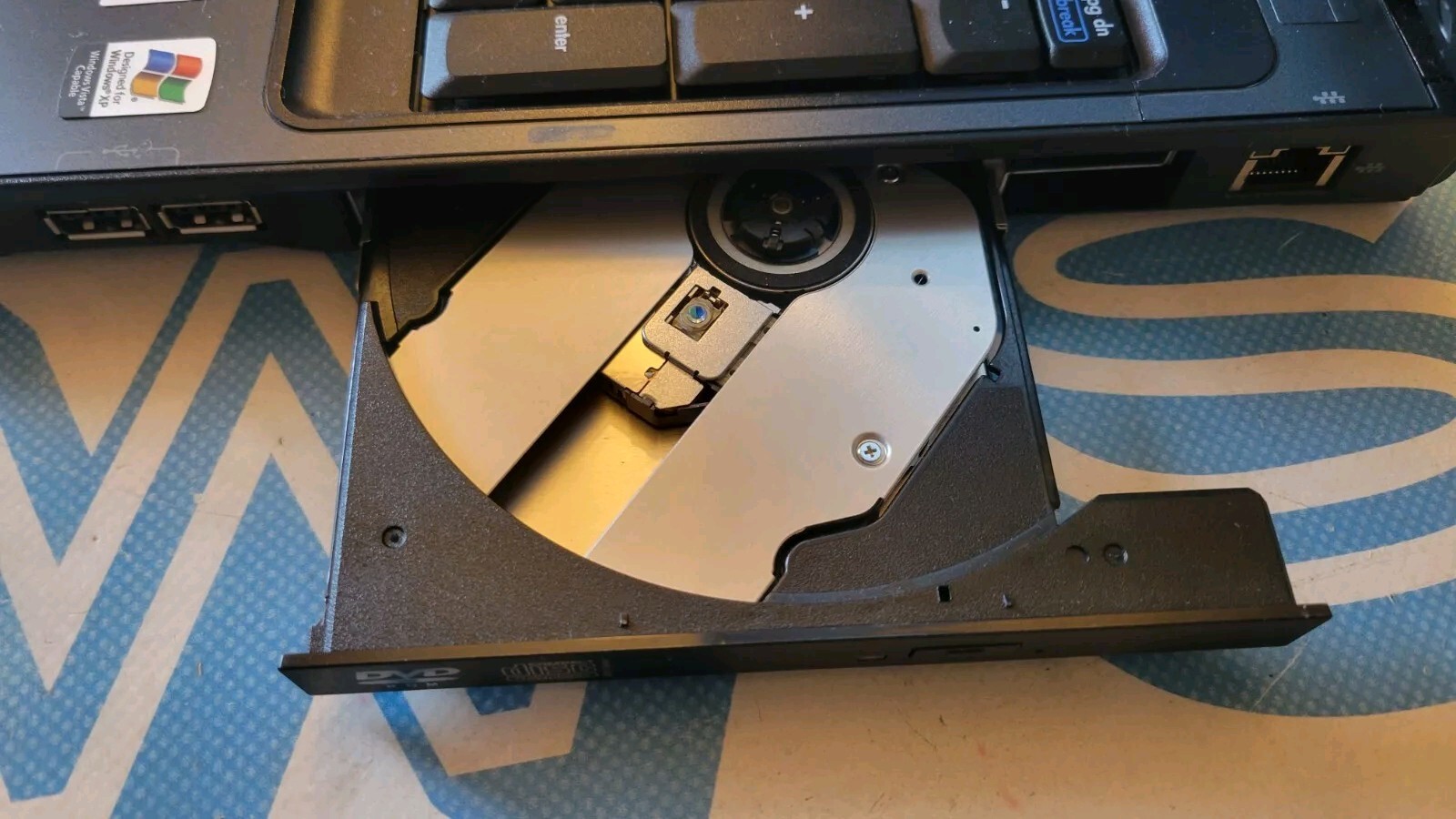 HP Compaq nx9420 Laptop Intel Core 2 T5600 1.83 GHz 1GB RAM 80GB HD +AC *No OS