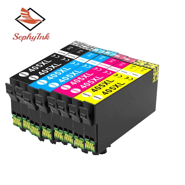 Bonne Affaire! Lot de 8 Cartouches compatibles avec Epson WorkForce Pro, 405 XL - Photo 1/1