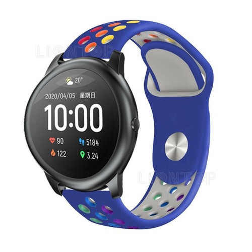 22mm Watch Band For Garmin Venu 2 Vivoactive 4 Active Amazfit Silicone Strap - Bild 113 von 713