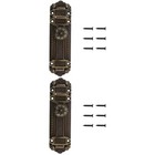  2 Pack Fensterschloss Schieberiegel Schiebefensterschlösser Vintage Lock