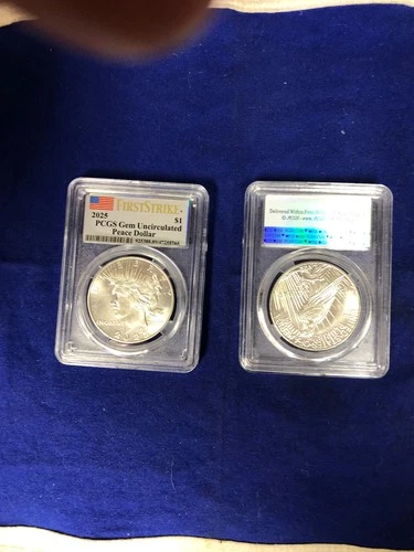 peace silver dollar 2025 uncirculated coin