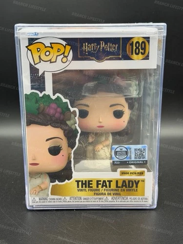 Funko Pop! Harry Potter The Fat Lady #189 with Protector NEW IN HAND LE 3500 🔥