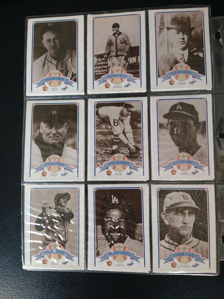 Полный набор из 104 карт 1989 Smokey Bear-A Century Of Dodgers Greats в... - Изображение 3 из 4