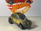 Hot Wheels Redline Custom Volkswagen - Gold - White Int - US - 1968