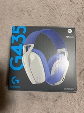logicool G435 Gaming Headset White Blue