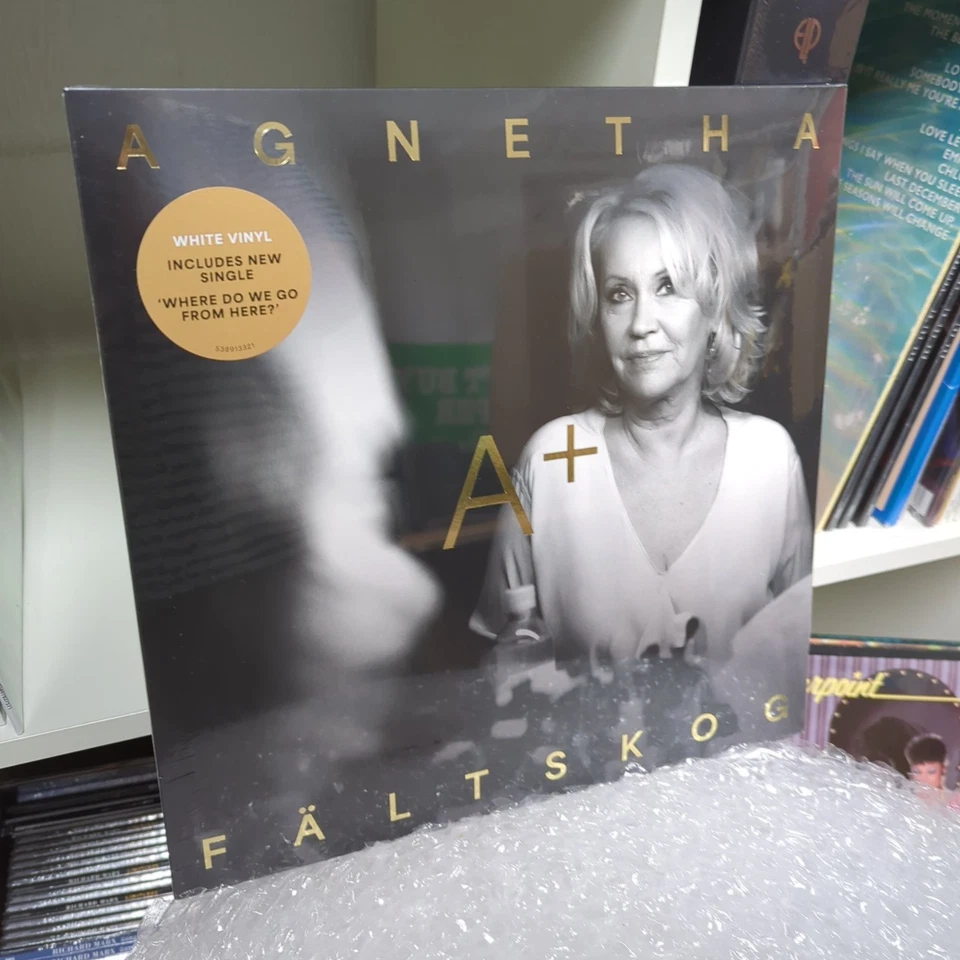 Agnetha Fältskog - A+ (White Vinyl) Brand New and Sealed LP Record - ABBA - Image 3 of 4