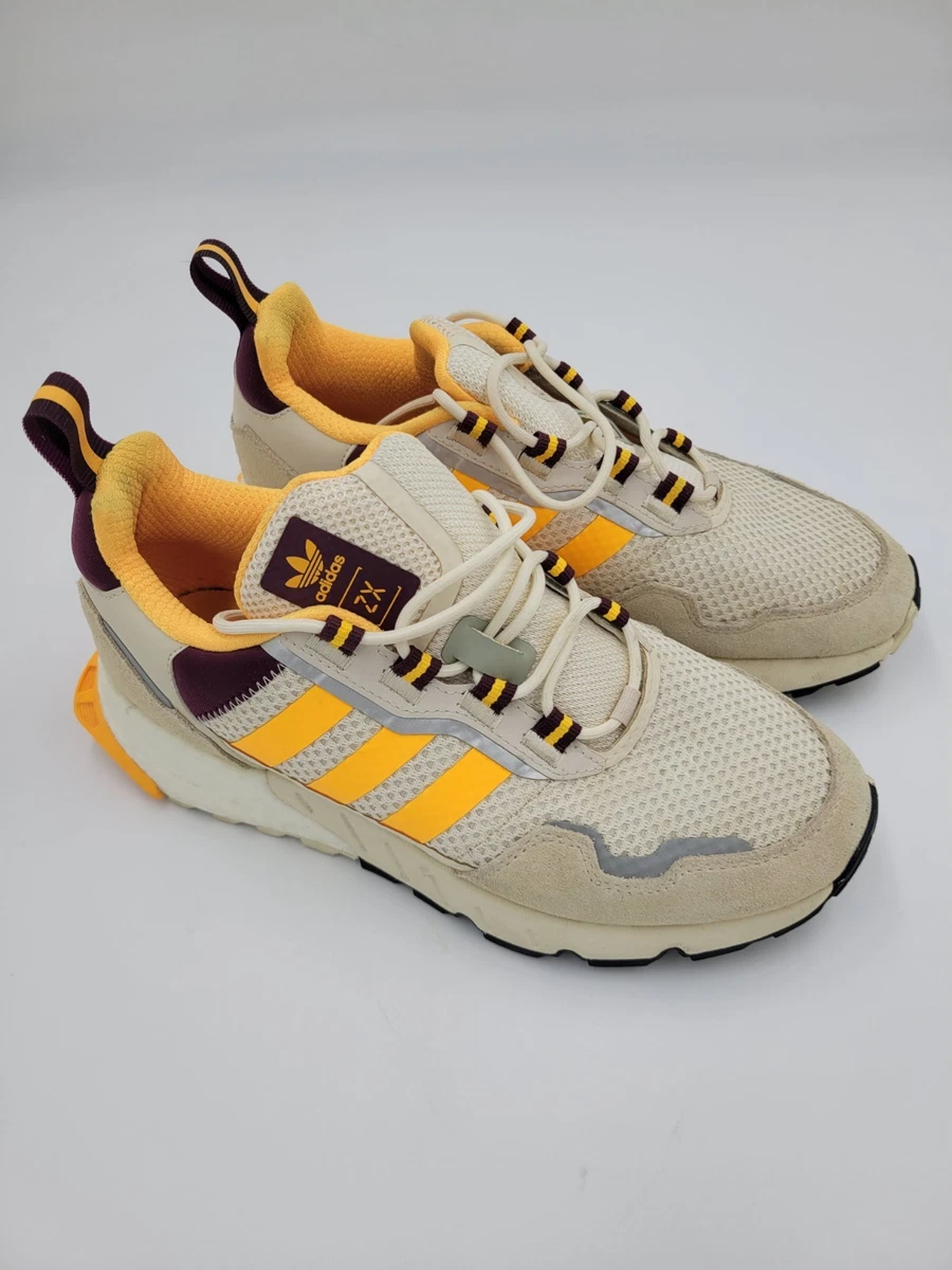 Adidas ZX 1K Boost Wonder White Solar Gold W for sale | eBay